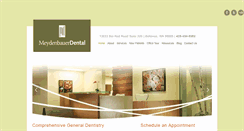 Desktop Screenshot of meydenbauerdental.com